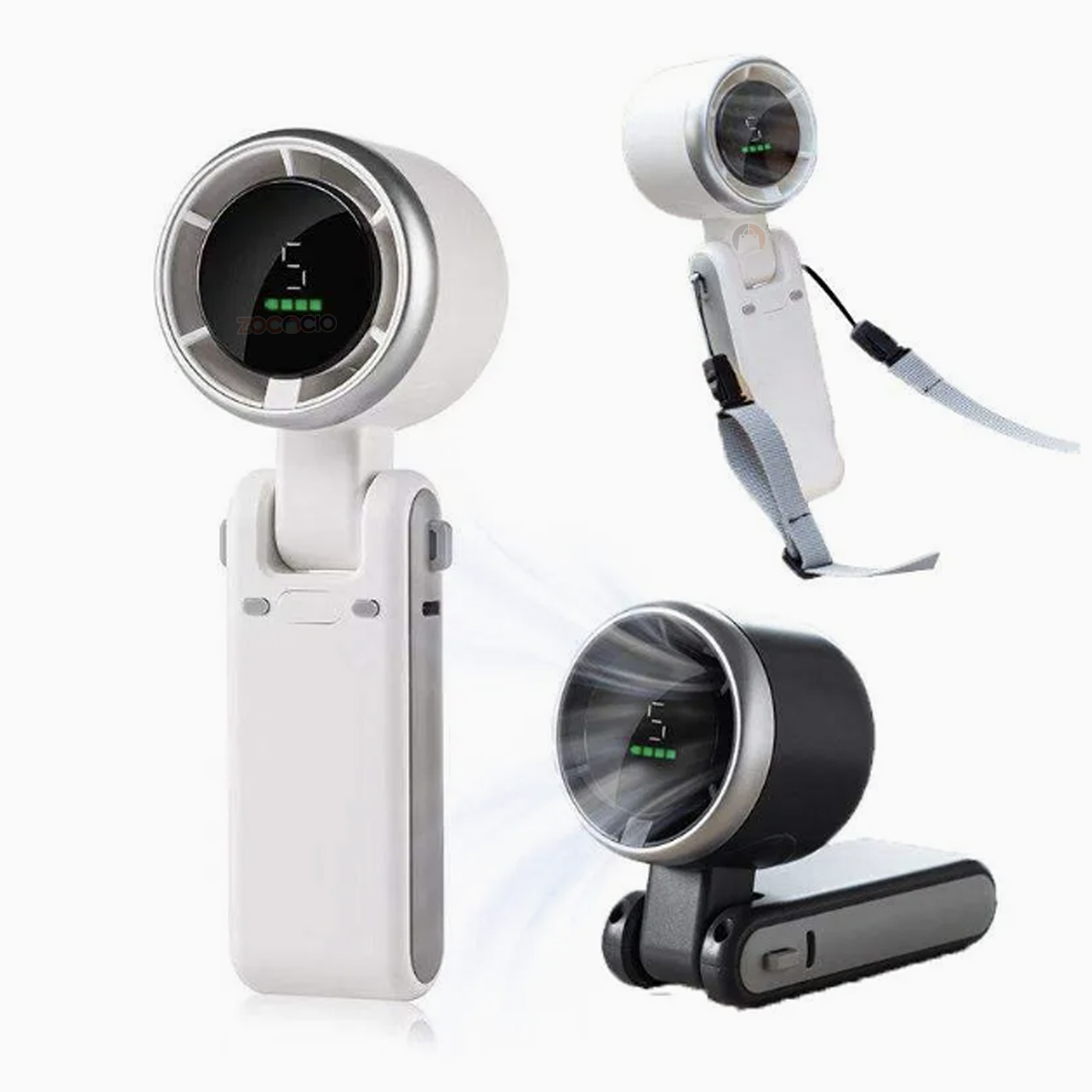 Ventilador Turbo De Mano Portátil Recarg